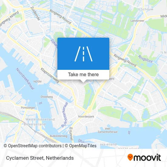 Cyclamenstraat map