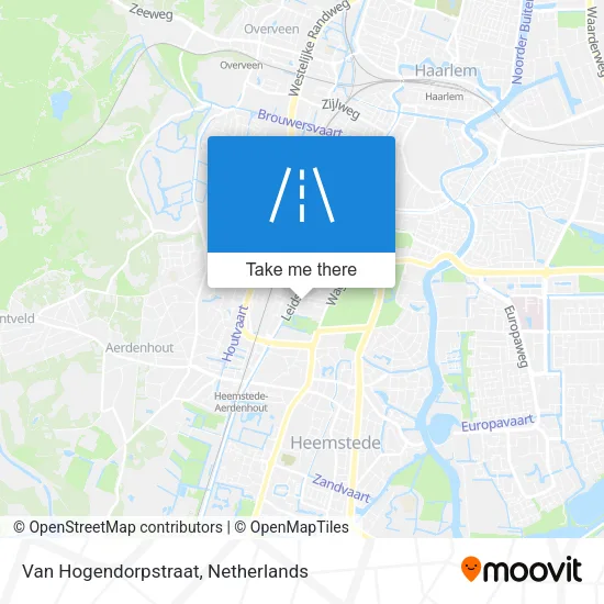 Van Hogendorpstraat map
