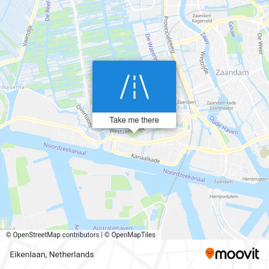 Eikenlaan map