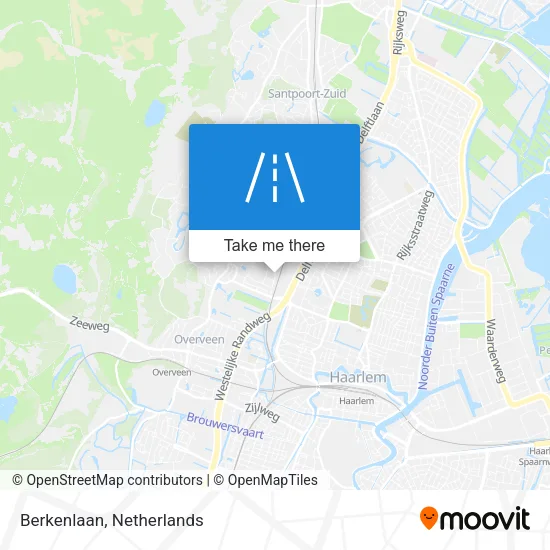 Berkenlaan map