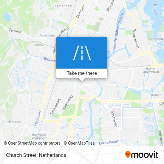 Kerkstraat map