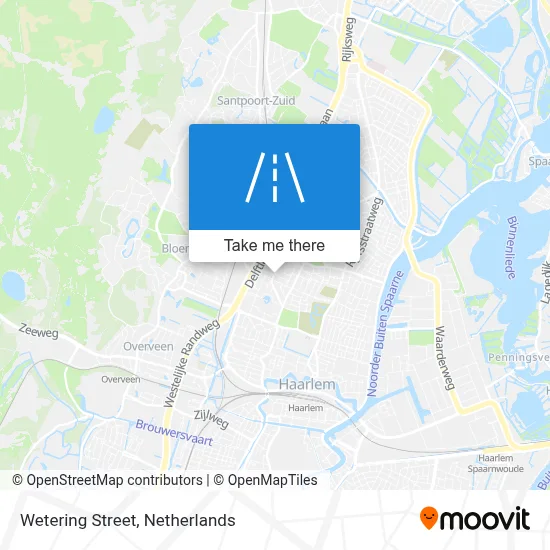 Weteringstraat map