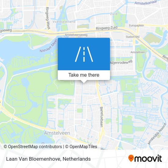 Laan Van Bloemenhove map