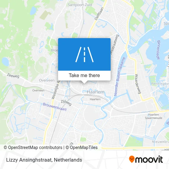 Lizzy Ansinghstraat map