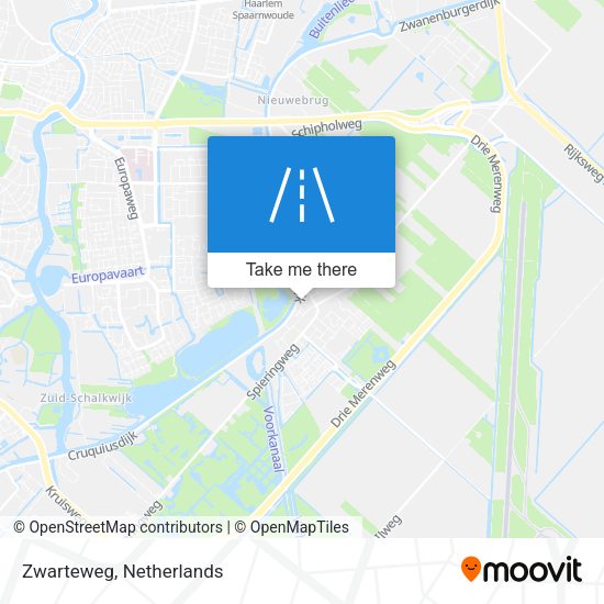 Zwarteweg map