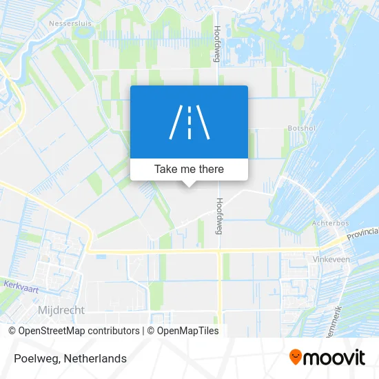 Poelweg map