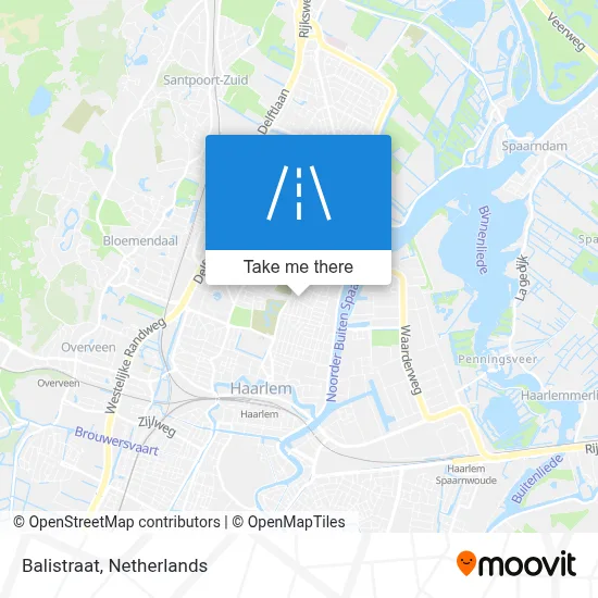 Balistraat map