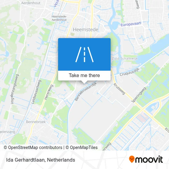 Ida Gerhardtlaan map