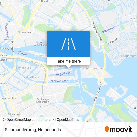 Salamanderbrug map