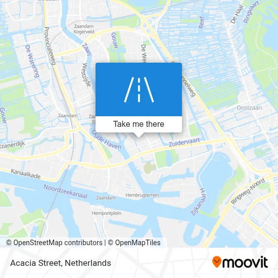 Acaciastraat map