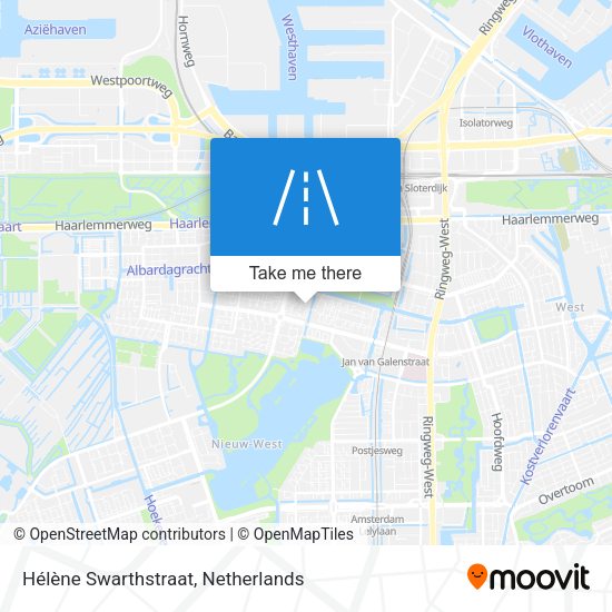 Hélène Swarthstraat map