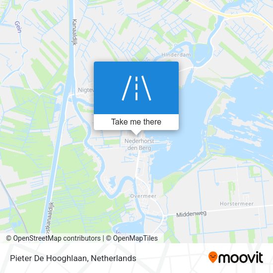 Pieter De Hooghlaan map