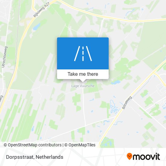 Dorpsstraat map