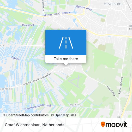 Graaf Wichmanlaan map