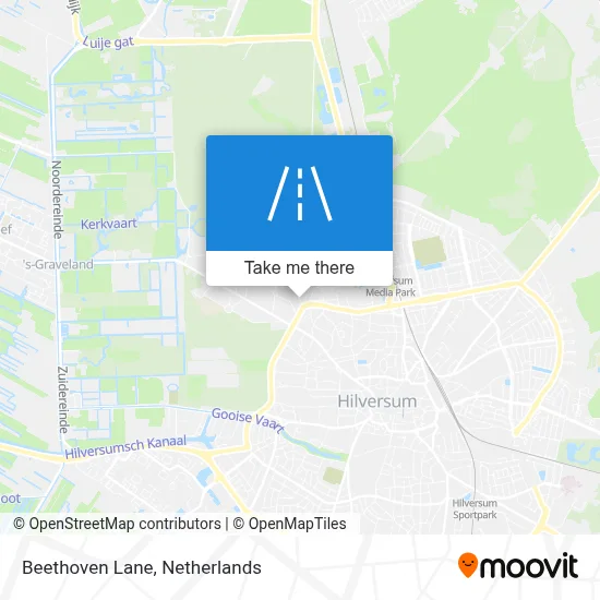 Beethovenlaan map