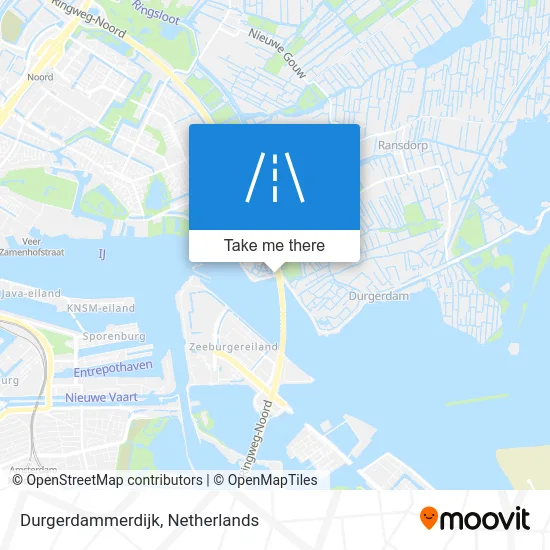 Durgerdammerdijk map
