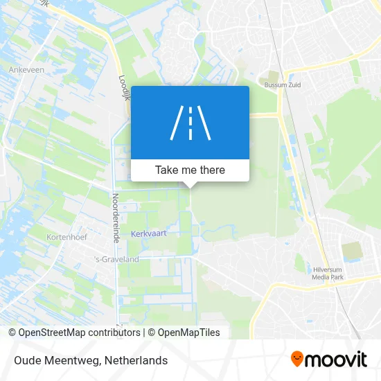 Oude Meentweg map