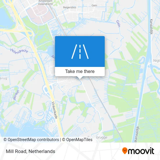 Molenweg map