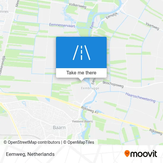 Eemweg map