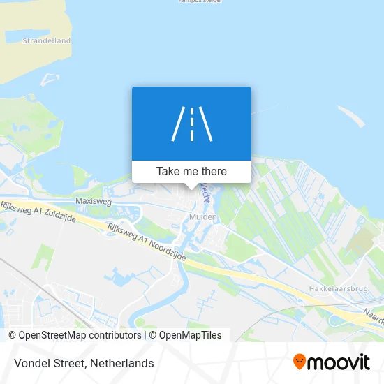 Vondelstraat map