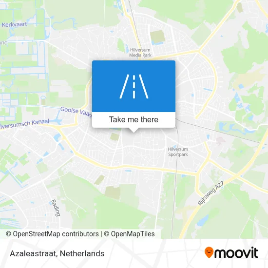 Azaleastraat map