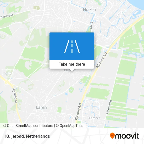Kuijerpad map