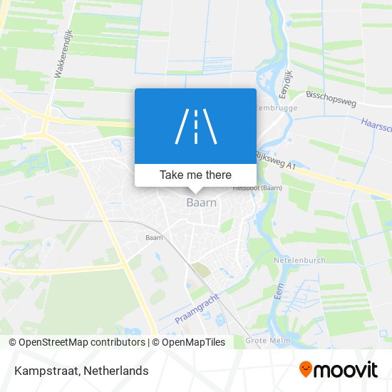 Kampstraat map