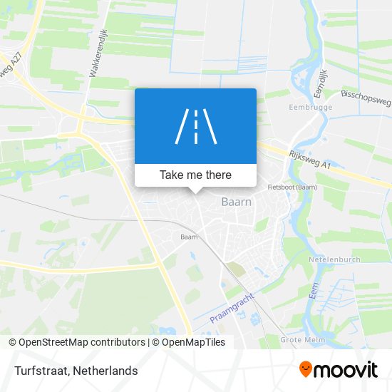 Turfstraat map