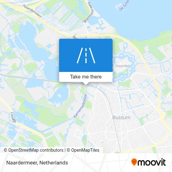 Naardermeer map