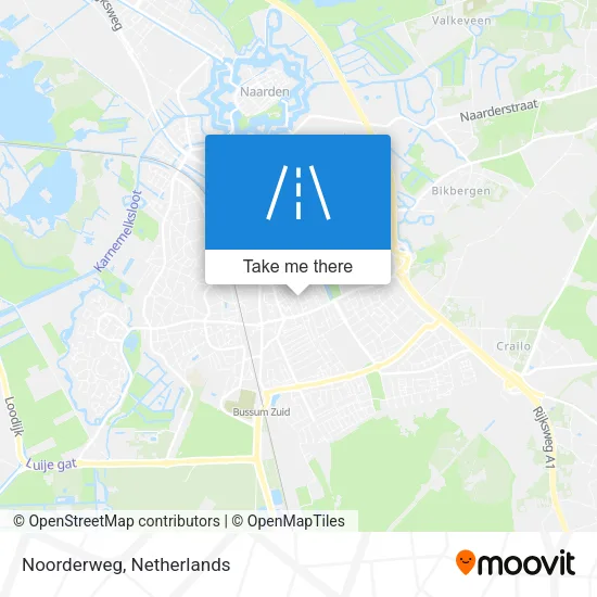 Noorderweg map