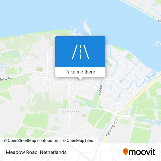 Weideweg map