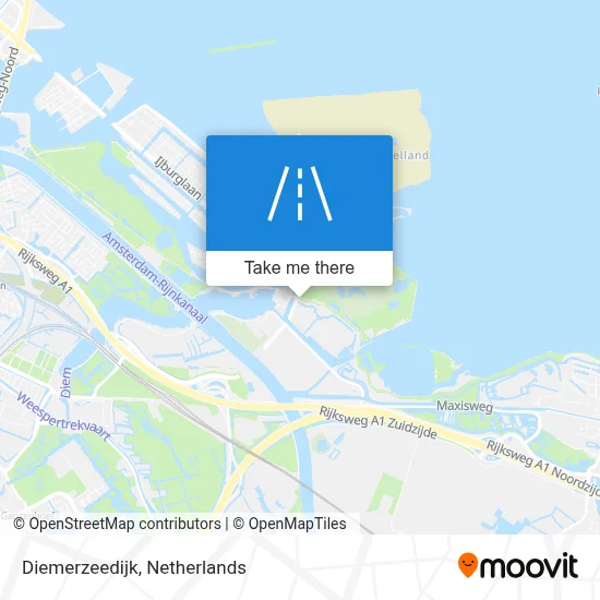 Diemerzeedijk map