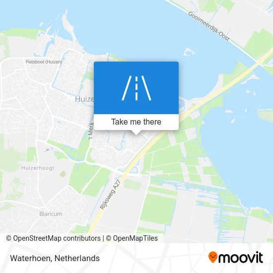 Waterhoen map