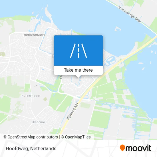 Hoofdweg map