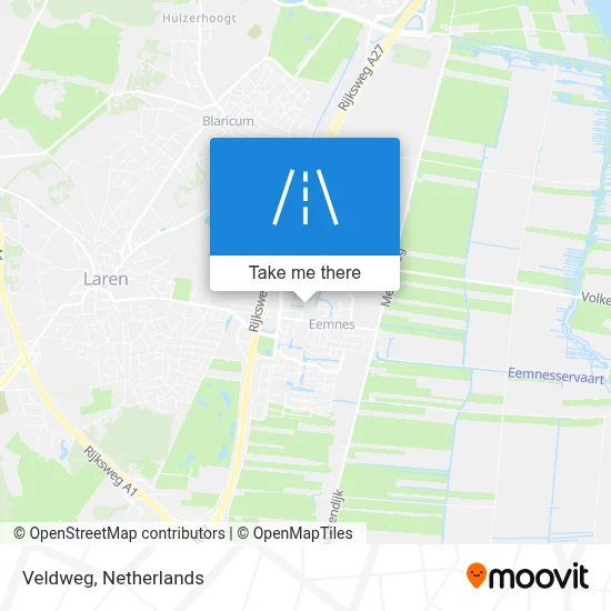 Veldweg map