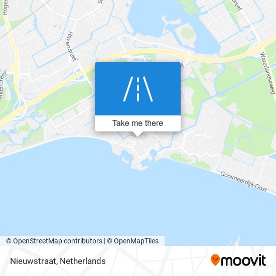 Nieuwstraat map