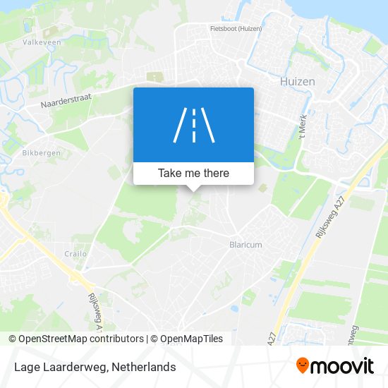 Lage Laarderweg map