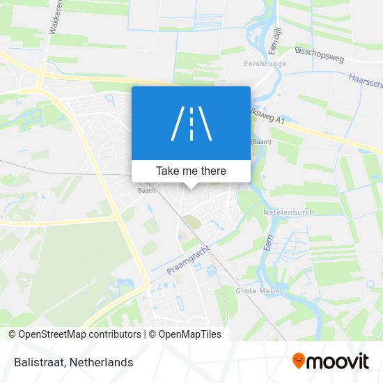 Balistraat map