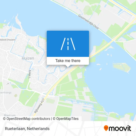 Rueterlaan map