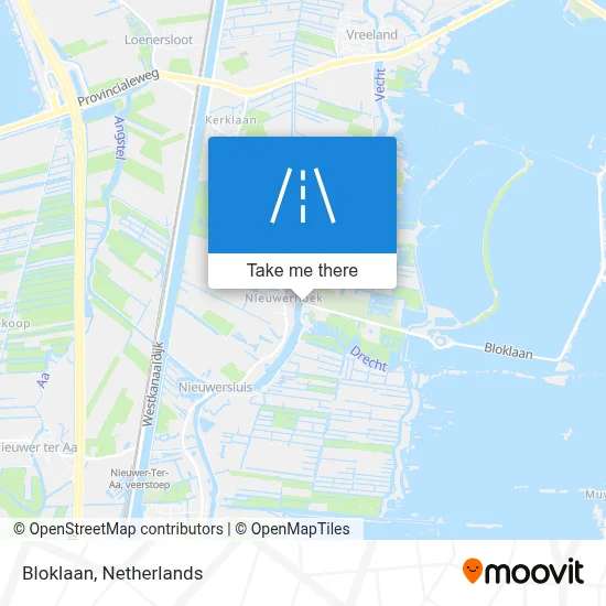 Bloklaan map