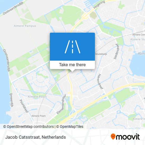 Jacob Catsstraat map