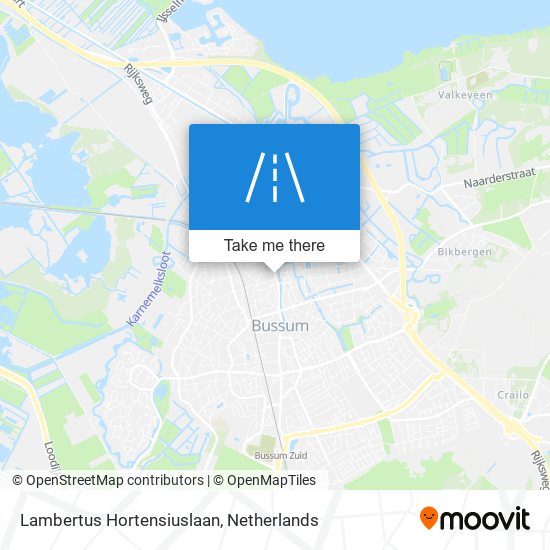 Lambertus Hortensiuslaan map