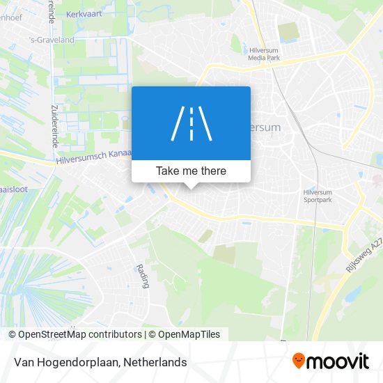 Van Hogendorplaan map