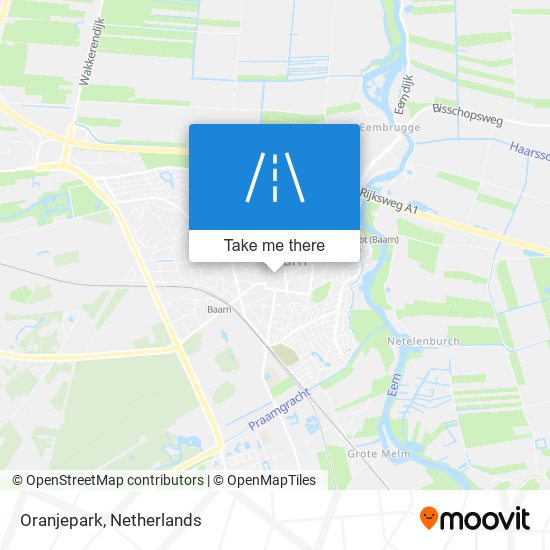 Oranjepark map