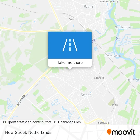 Nieuwstraat map