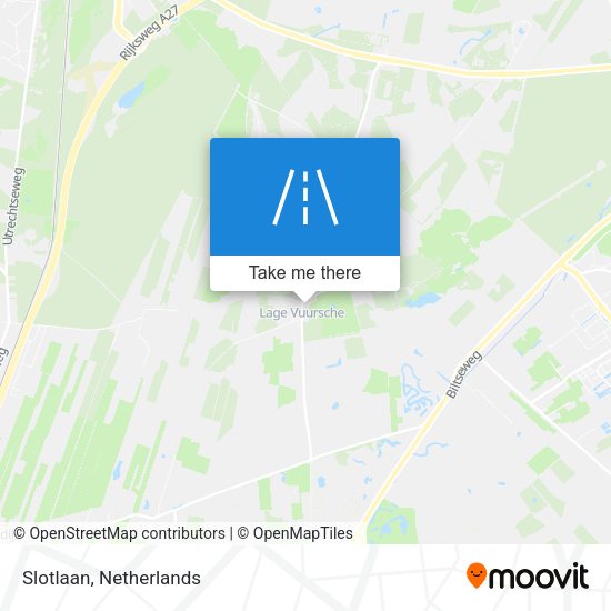 Slotlaan map