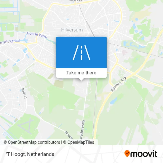 'T Hoogt map
