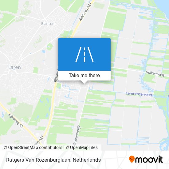 Rutgers Van Rozenburglaan map