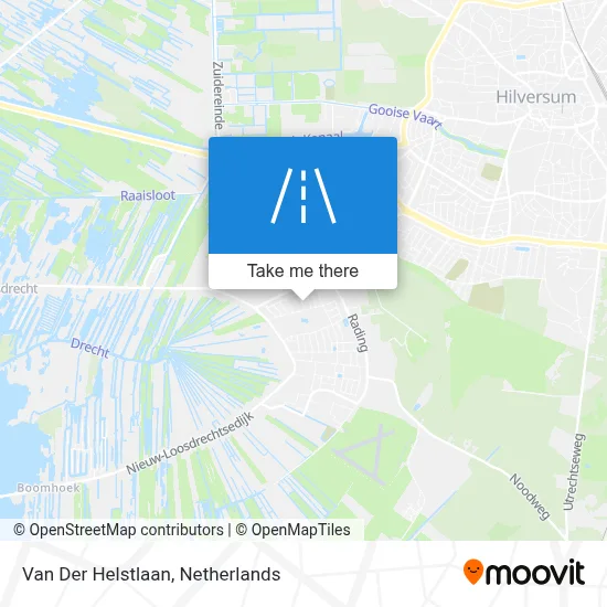 Van Der Helstlaan map