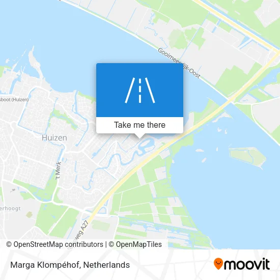 Marga Klompéhof map